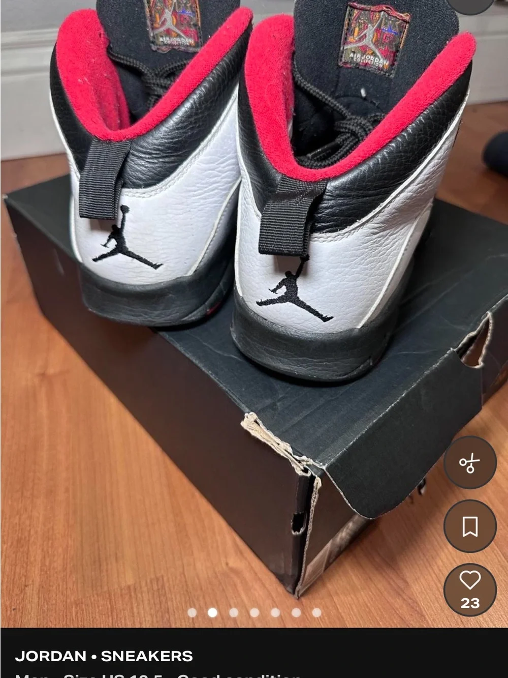 Jordan 10 Nickel shoes